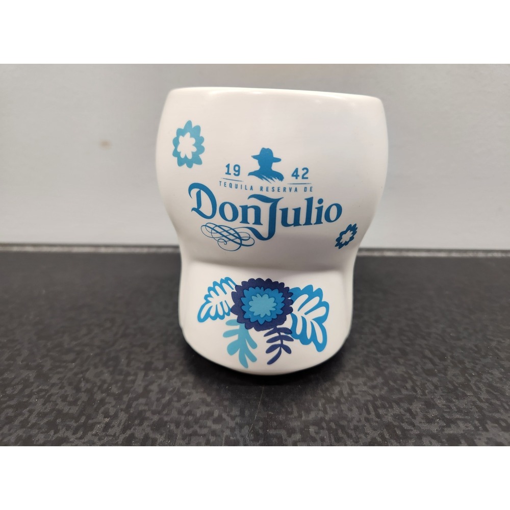 Don Julio Tequila Day of the Dead Sugar Skull Ceramic Cup Claudio Limon ~ VG